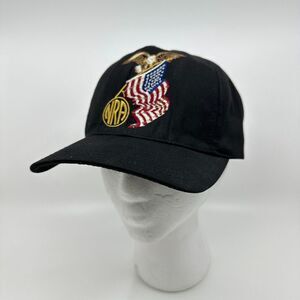 NRA National Rifle Assoc. Baseball Hat Black Eagle Patriotic Millennium Member‎